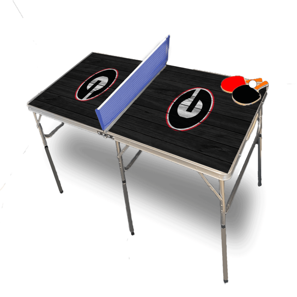University of Georgia Pop-Up Table Tennis (Black)