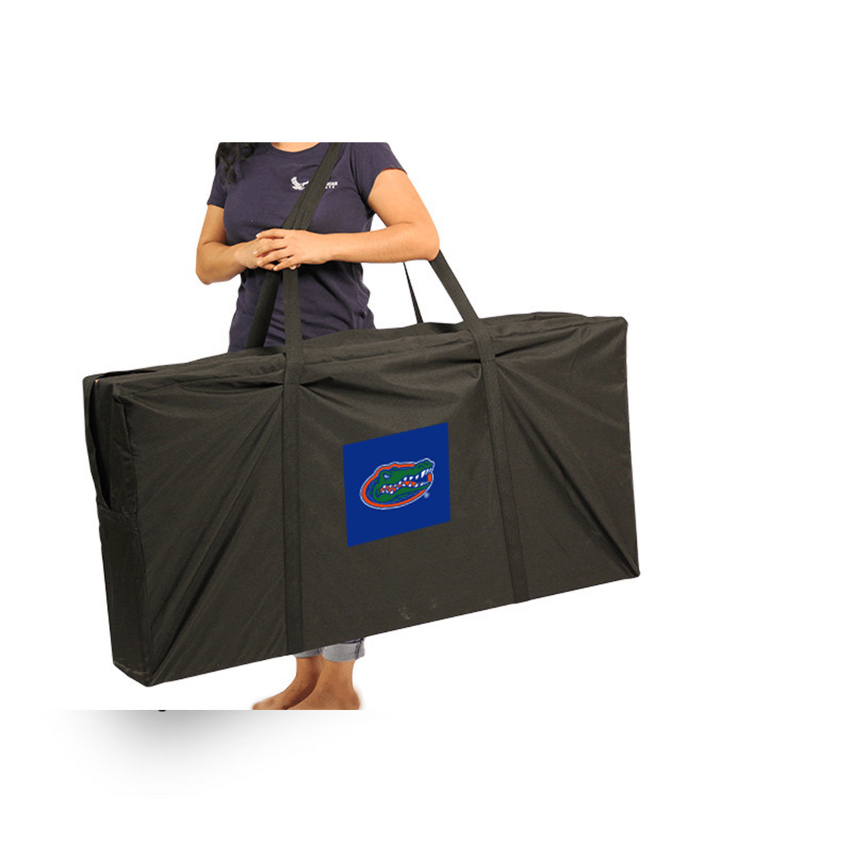 University of Florida Matching Stripe Cornhole (Orange)