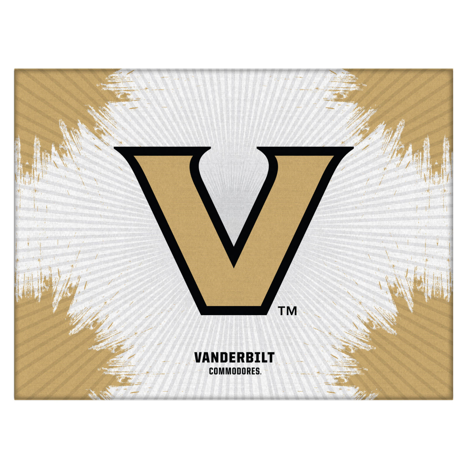 Vanderbilt University Logo Spirit Canvas (24” x 32”)