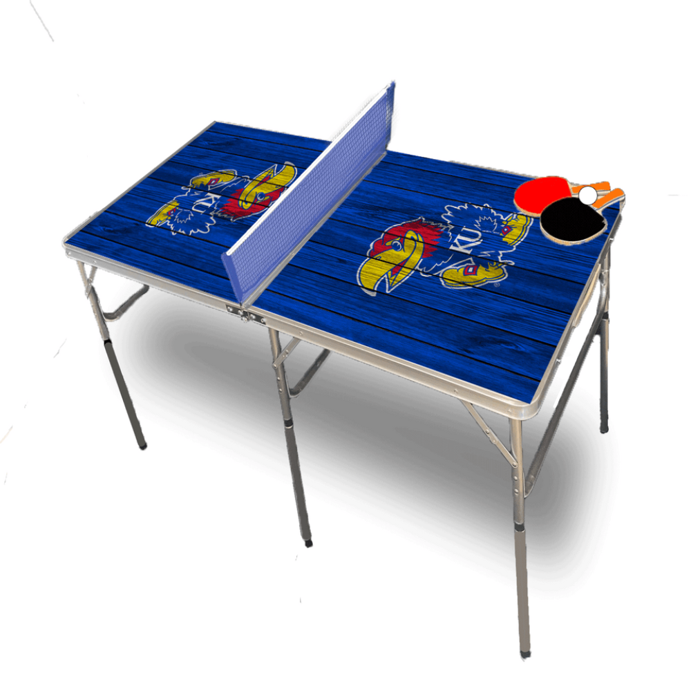 University of Kansas Pop-Up Table Tennis (Blue)