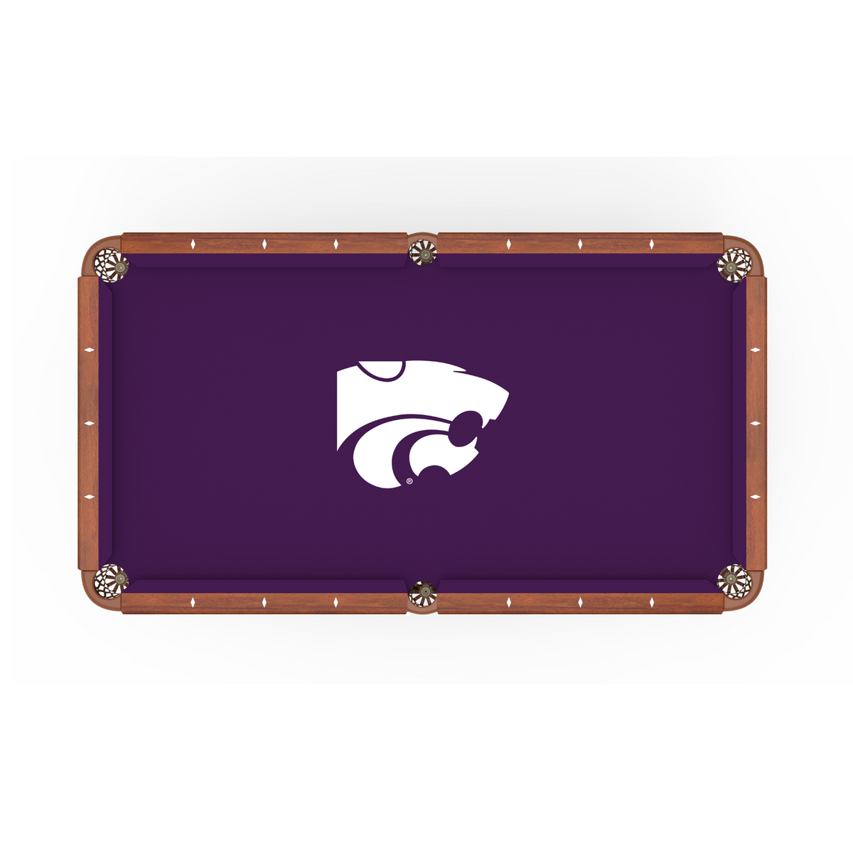 Kansas State University Pool Table Cloth - 8 Feet