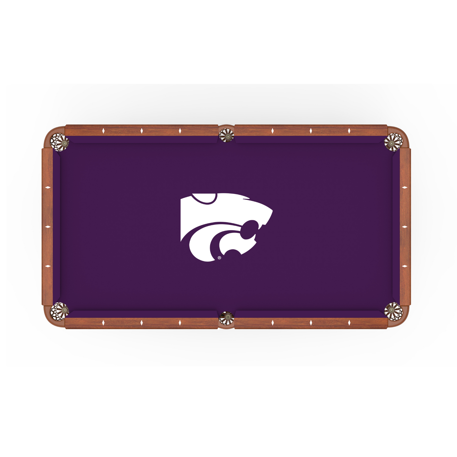 Kansas State University Pool Table Cloth - 8 Feet