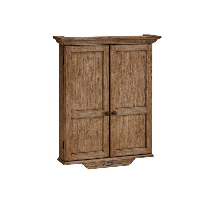 Dartboard Cabinet - Rustic Brown