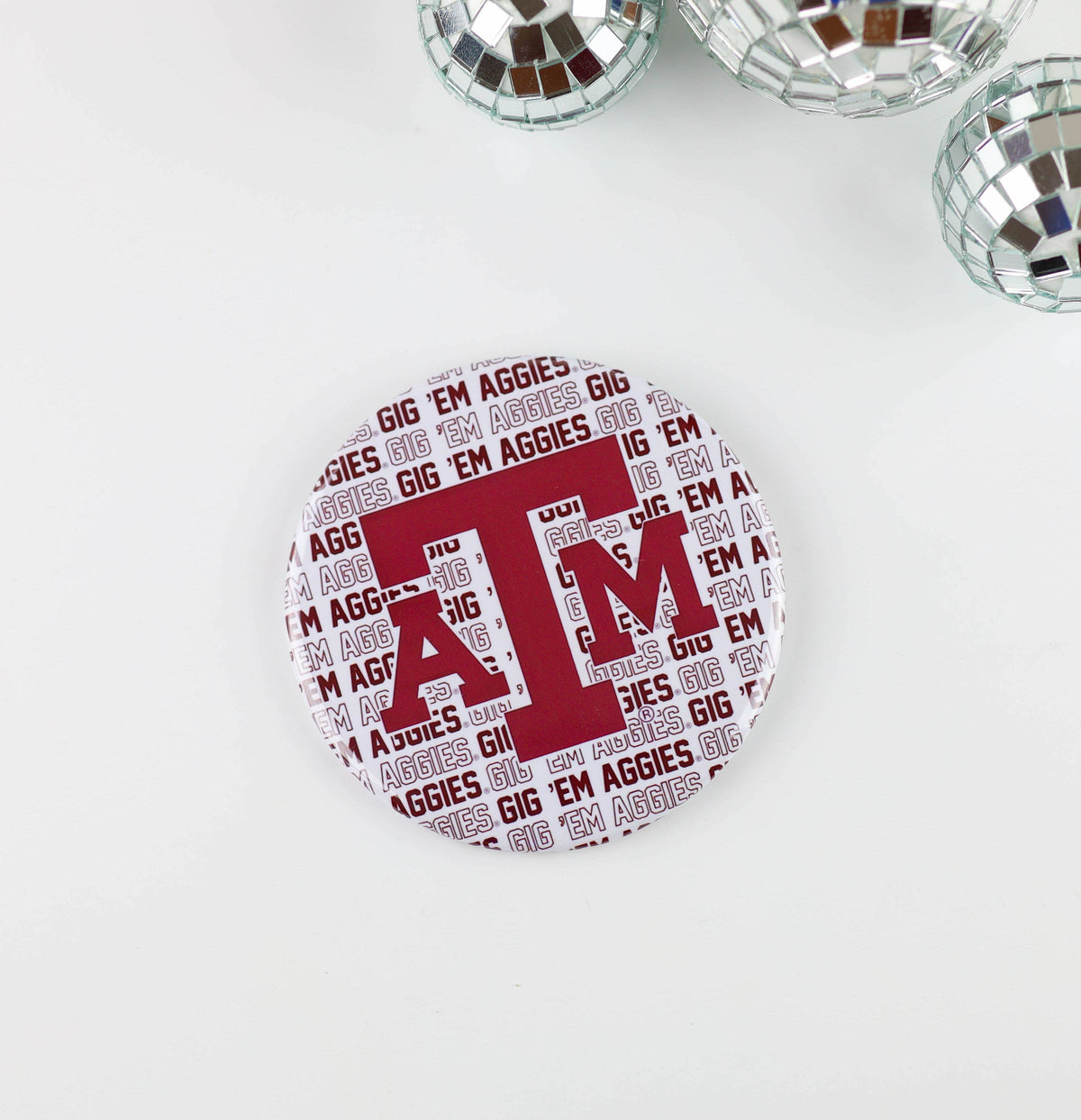 Texas A&amp;M University Button - Logo