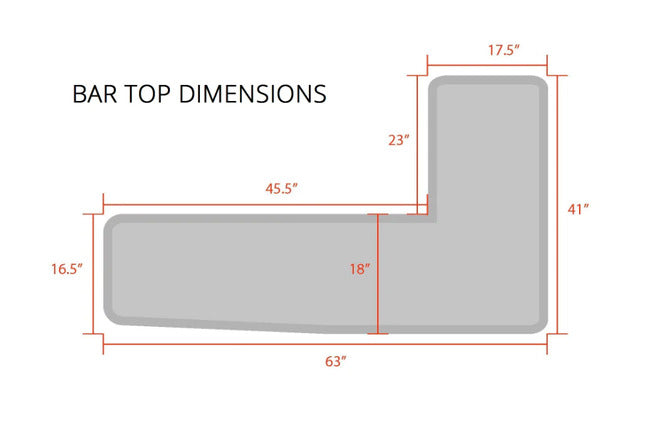 Solid Purple Portable Tailgate Bar