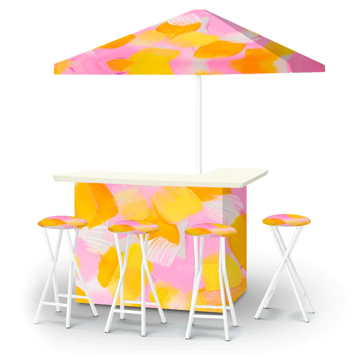 Sunny Days Portable Tailgate Bar