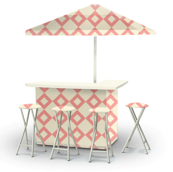 Diamonds are Forever Portable Tailgate Bar