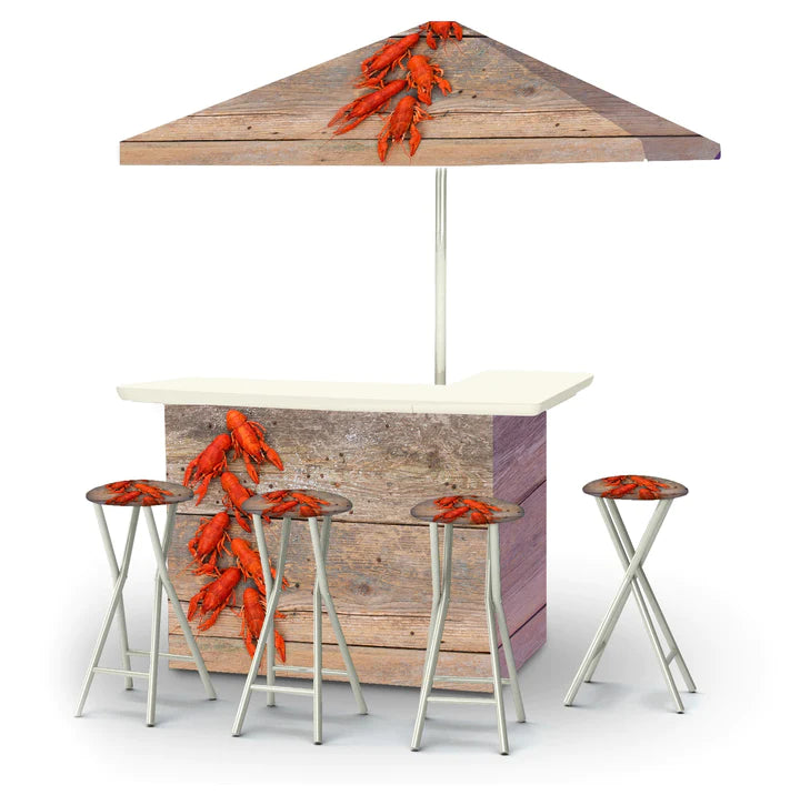 Cajun Crawfish Portable Tailgate Bar