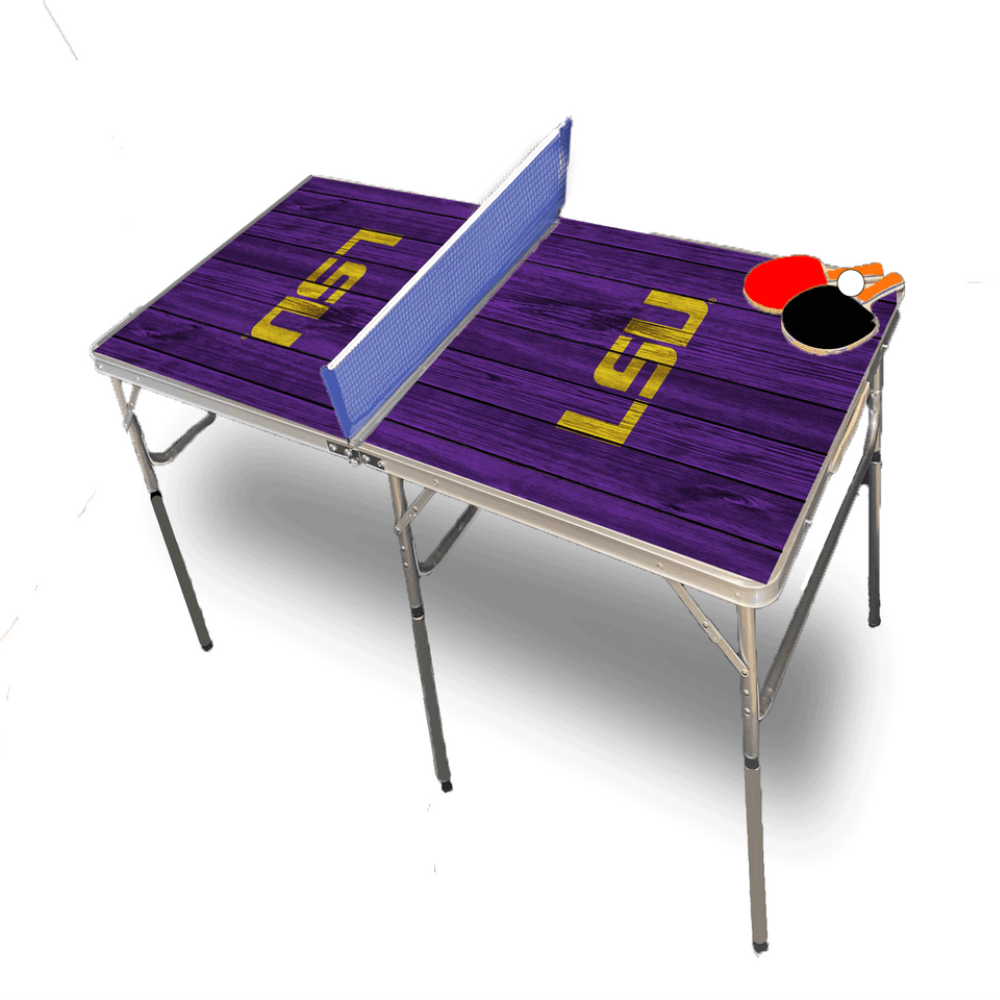 LSU Pop-Up Table Tennis (Purple)