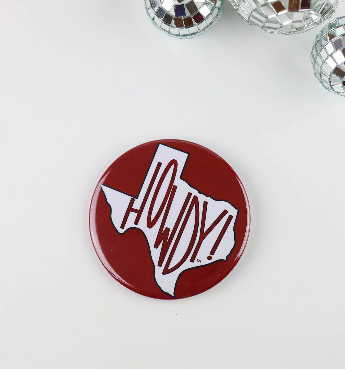 Texas A&amp;M University Button - Howdy