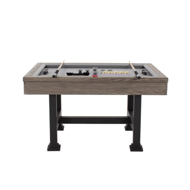 Urban Bumper Pool Table - Rectangle (Silver Mist)