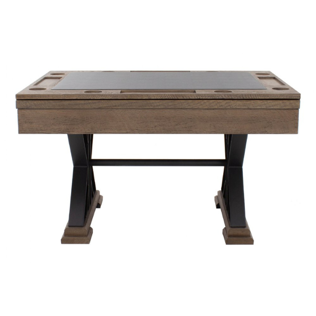 Weathered Bumper Pool Table - Rectangle (Desert Sand)