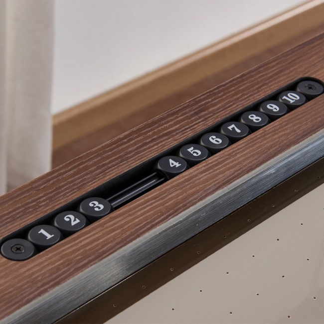 Mid-Century Modern Air Hockey Table