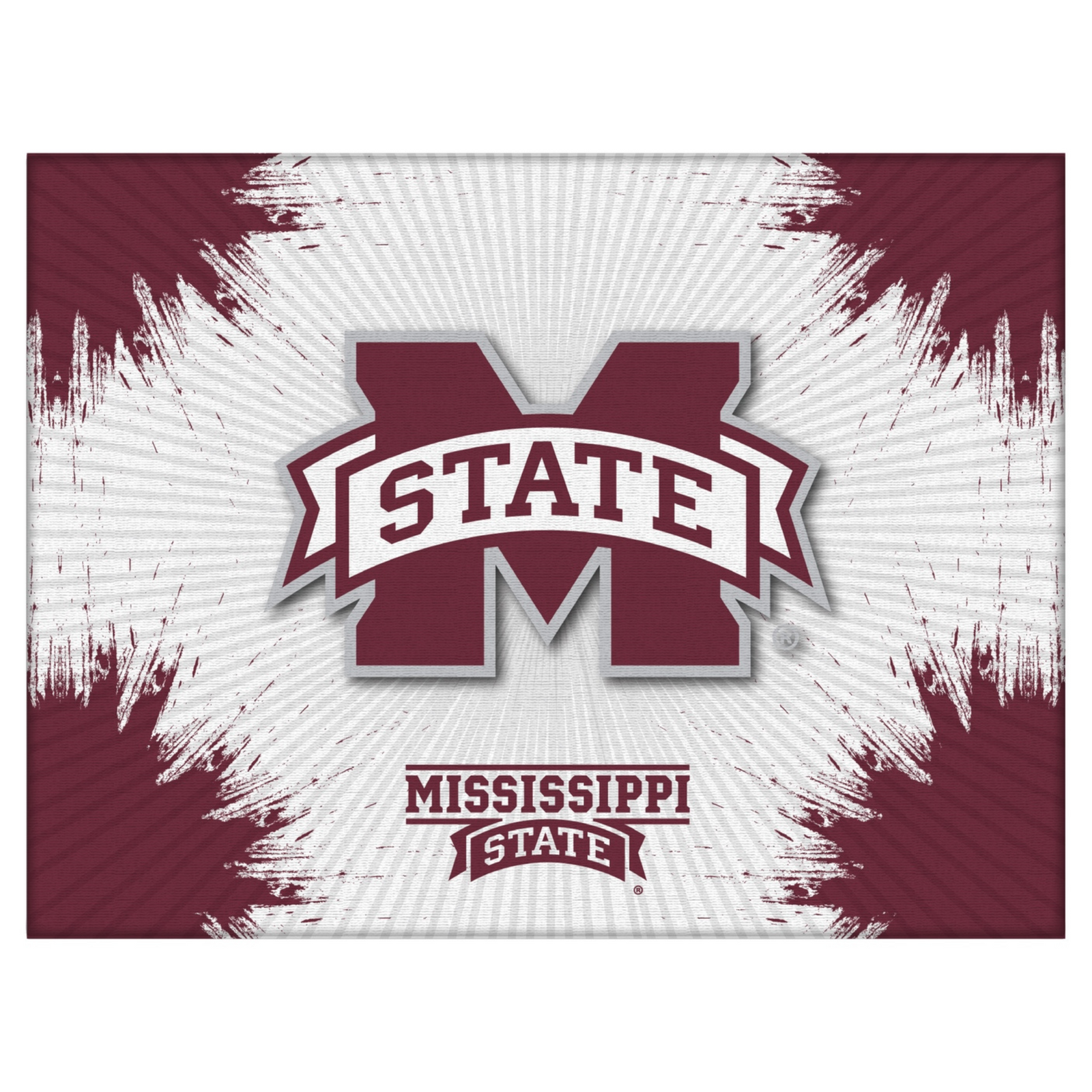 Mississippi State University Logo Spirit Canvas (15” x 20”)