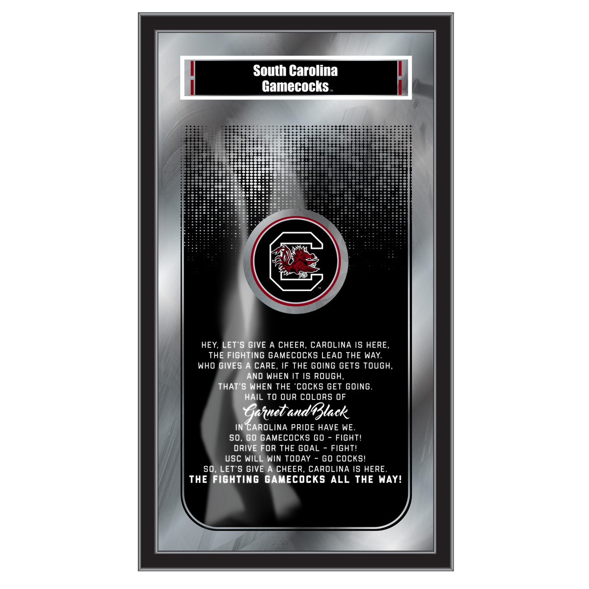 University of South Carolina Fight Song Mirror
