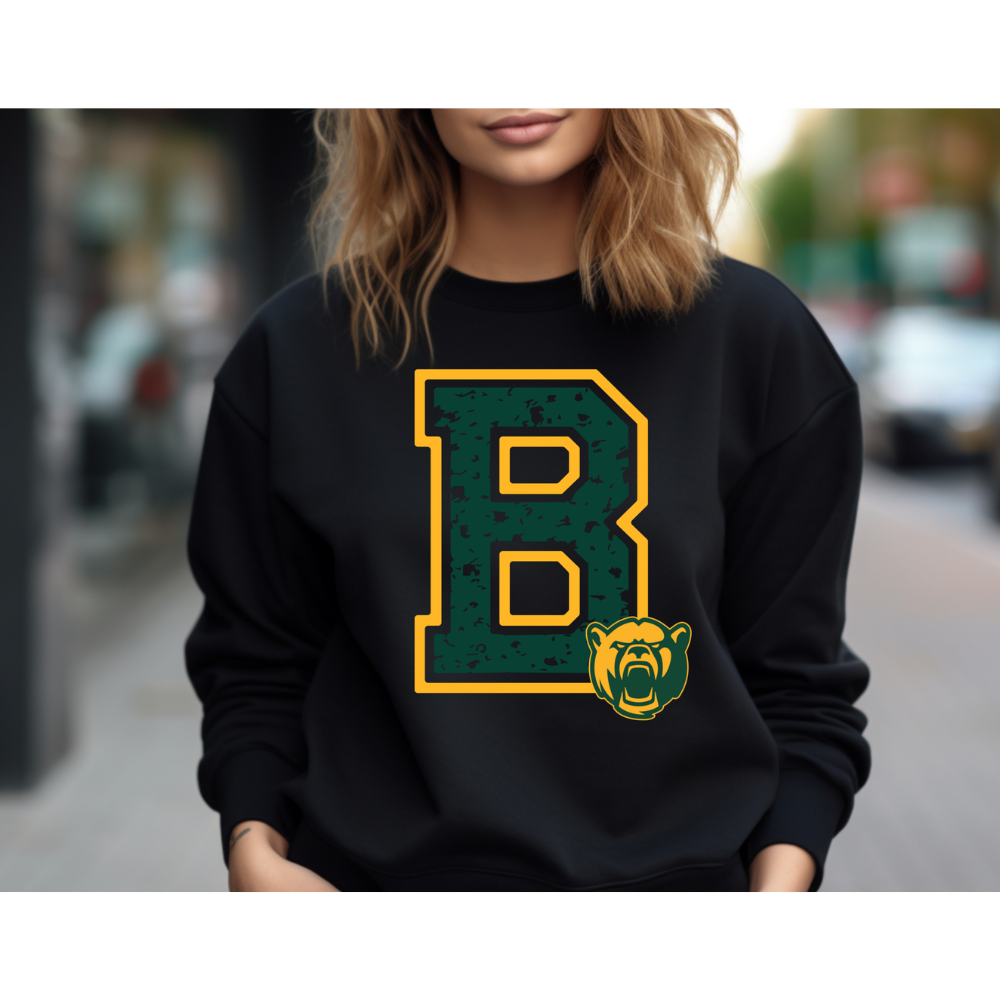 Baylor University Big Letter Mascot
