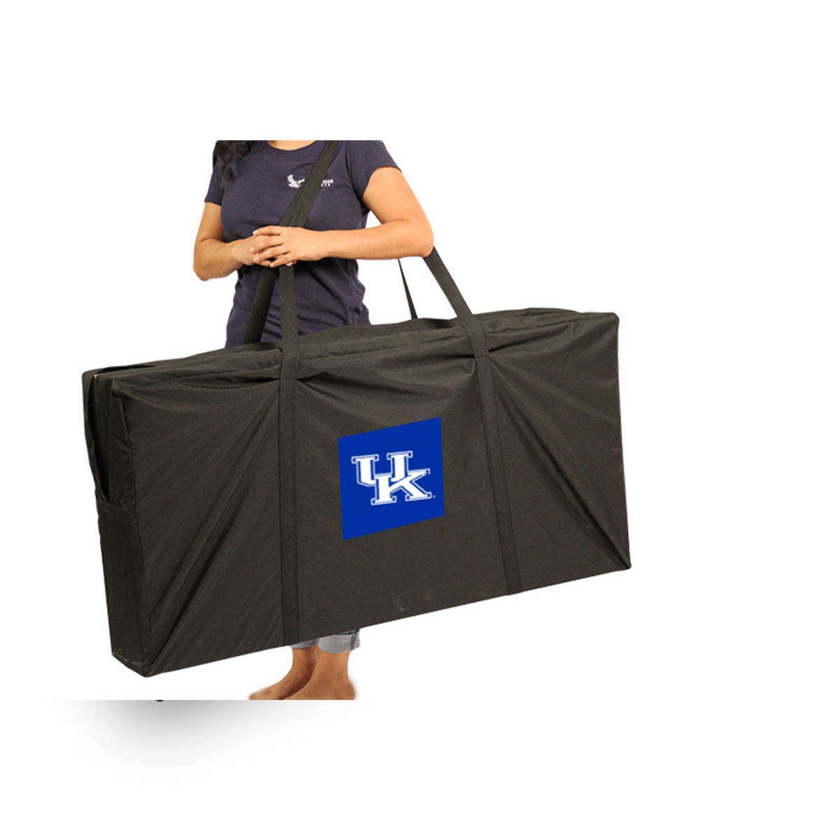 University of Kentucky Matching Stripe Cornhole (Blue UK)
