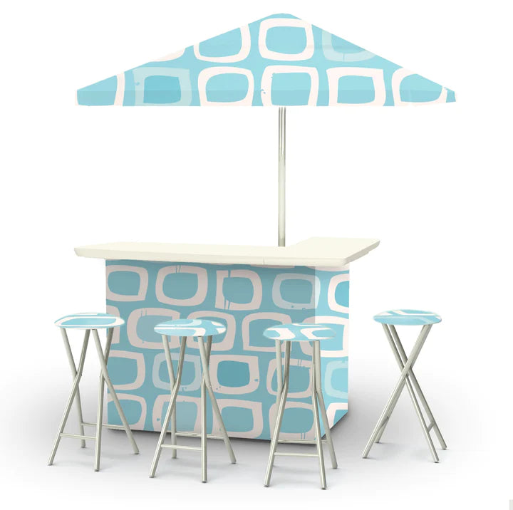 Blue Moon Portable Tailgate Bar