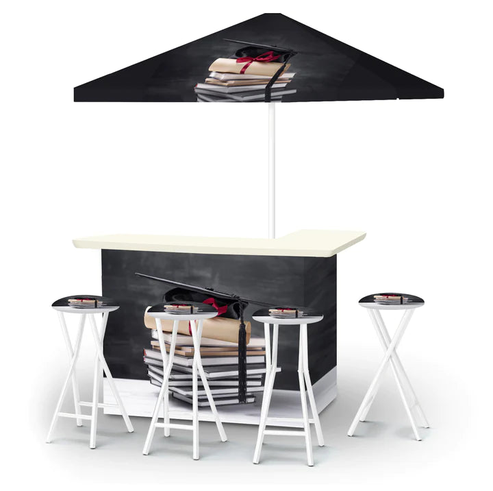 Top of the Class Portable Tailgate Bar