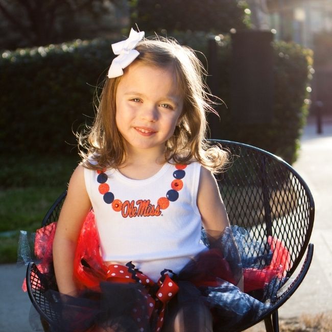 Ole Miss Girls Tank