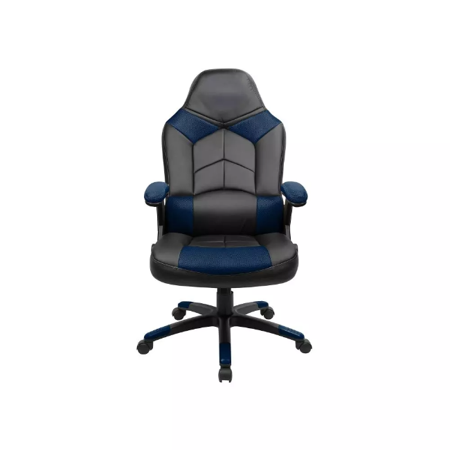 Black & Blue Oversized Office Chair