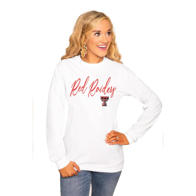 Texas Tech University Win the Day Long Sleeve Crew Tee