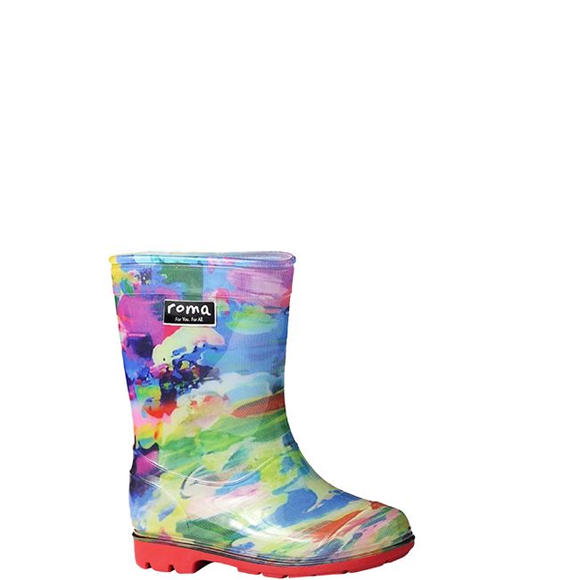 Roma Abel Kids Art Rain Boots