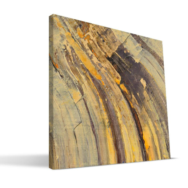 Slate Agate Canvas Print