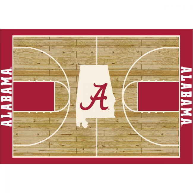 University of Alabama 6’x8’ Courtside Rug