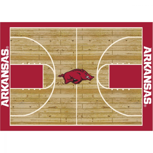 University of Arkansas 8’x11’ Courtside Rug