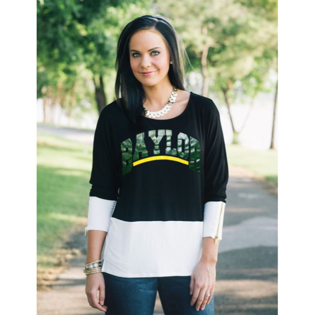 Baylor University Logo Color Block