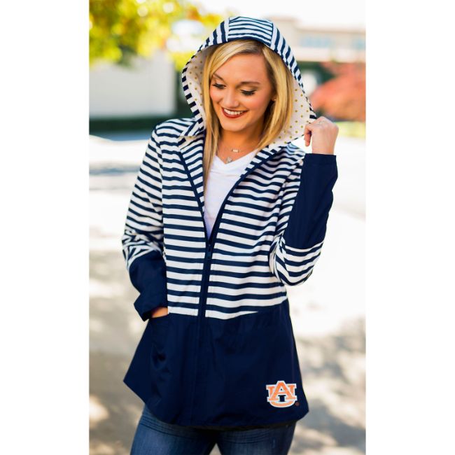 Auburn University On the Move Striped Jacket