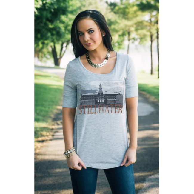 Oklahoma State University Landmark Tee (Stillwater)