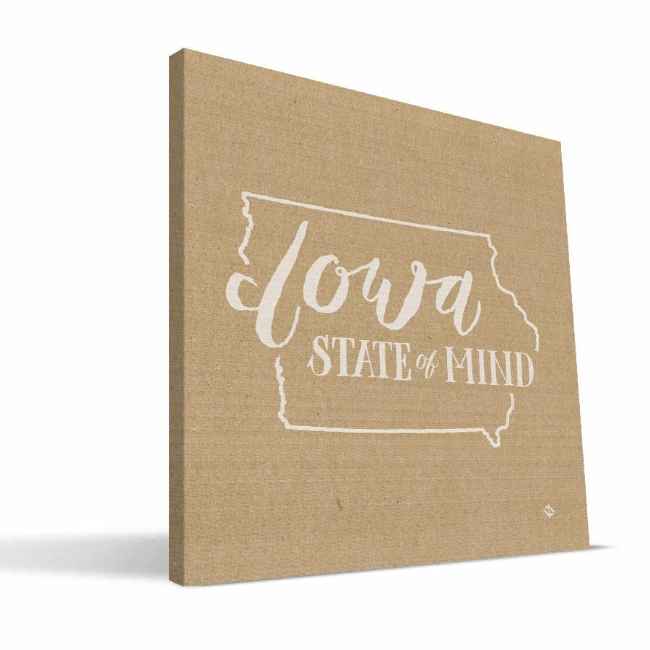 Iowa State of Mind Canvas Print