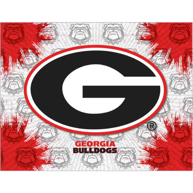 University of Georgia Logo Spirit Canvas