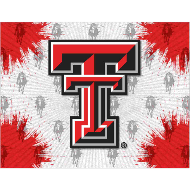 Texas Tech University Logo Spirit Canvas