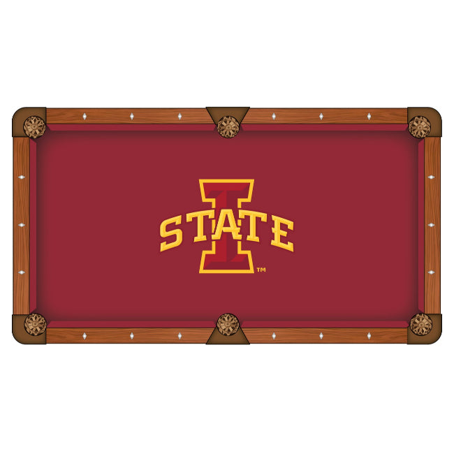 Iowa State University Pool Table Cloth - 9 Feet