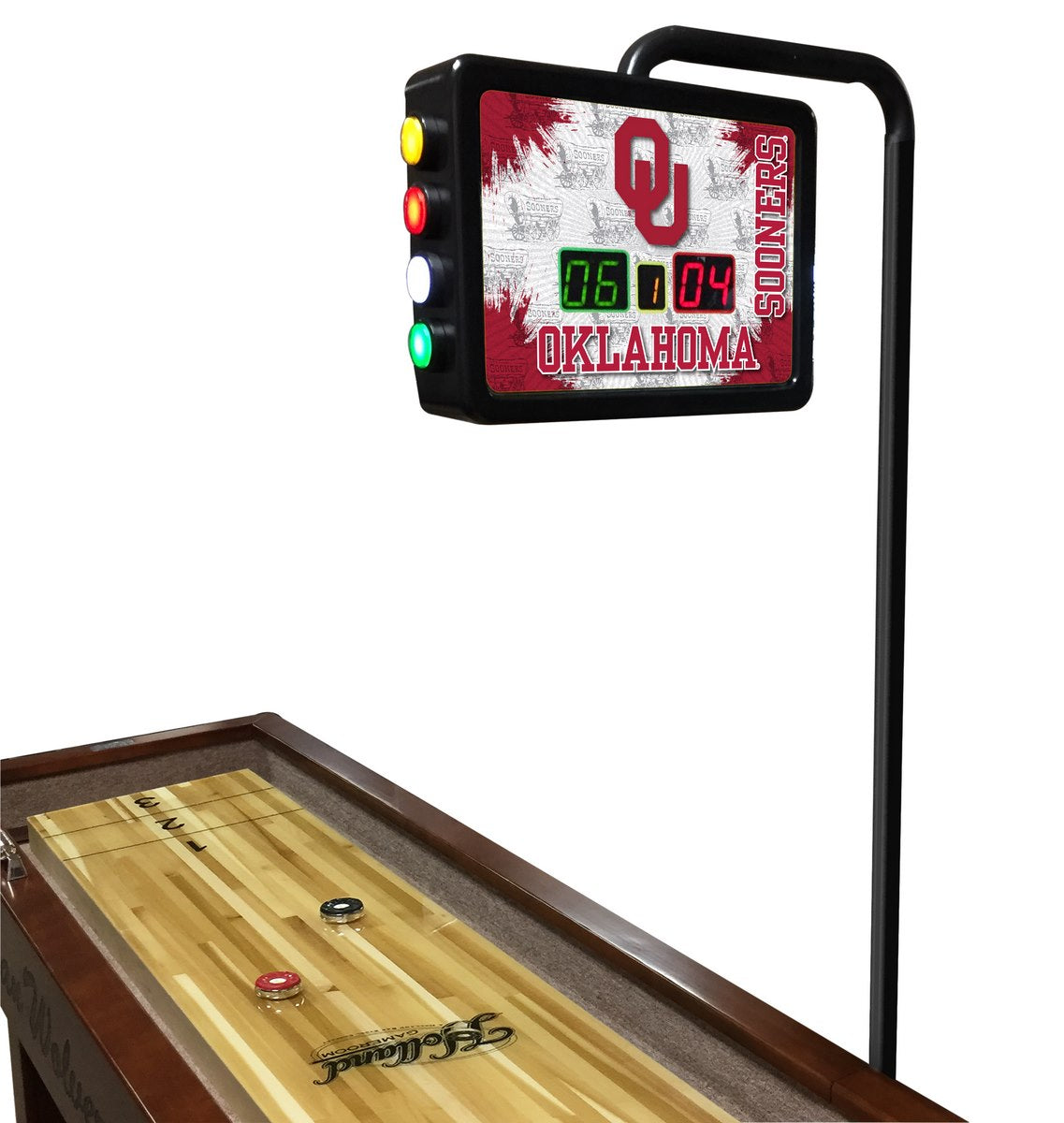 University of Oklahoma Shuffleboard Table
