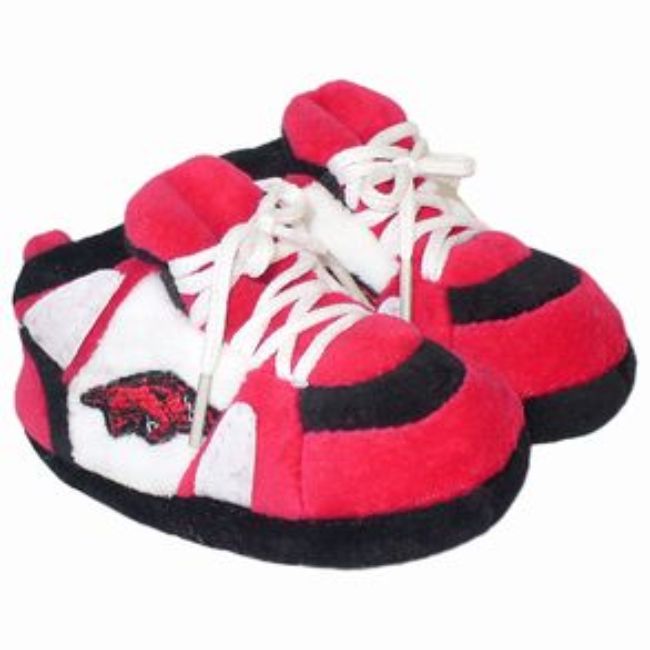 University of Arkansas Razorbacks Comfy Baby Slippers