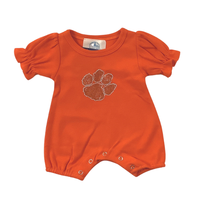 Clemson University Girls Romper