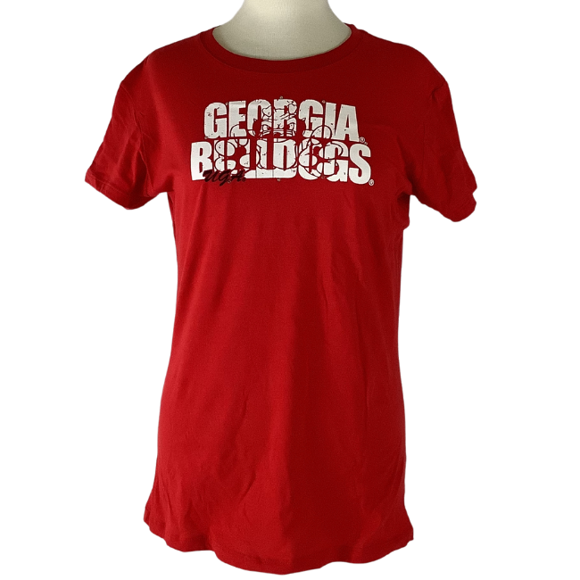 University of Georgia Swarovski Crystal Jersey Tee