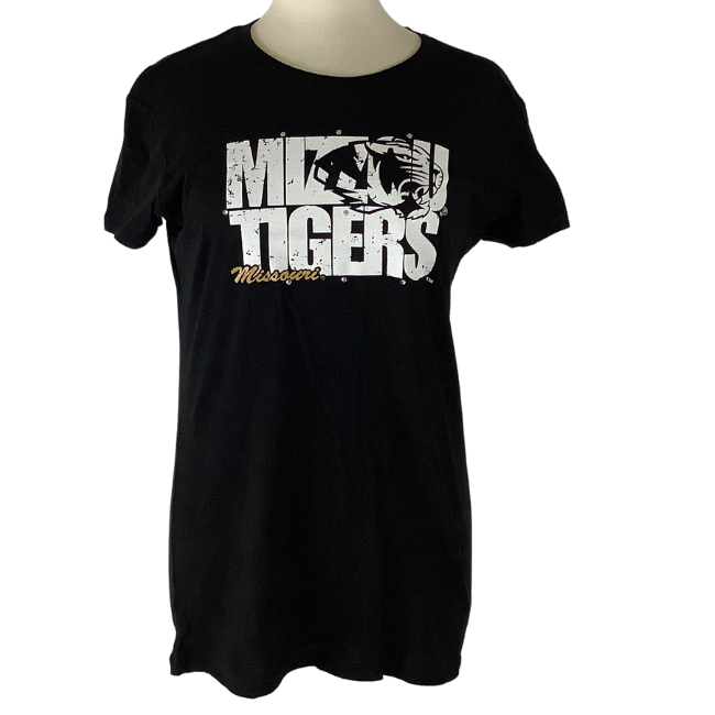 University of Missouri Swarovski Crystal Jersey Tee