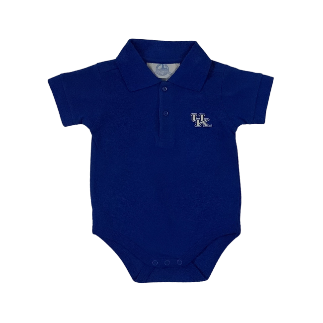 University of Kentucky Boys Polo Romper