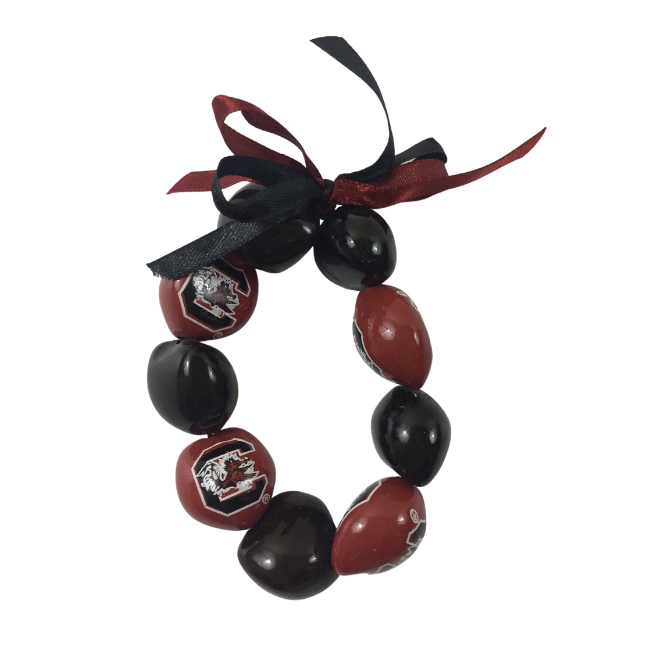 University of South Carolina Kukui Nut Bracelet