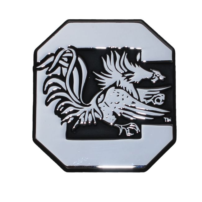 University of South Carolina Chrome Auto Emblem